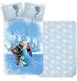 Disney Frozen BABY-Bettbezug, Familie – 100 x 135 cm – Baumwolle