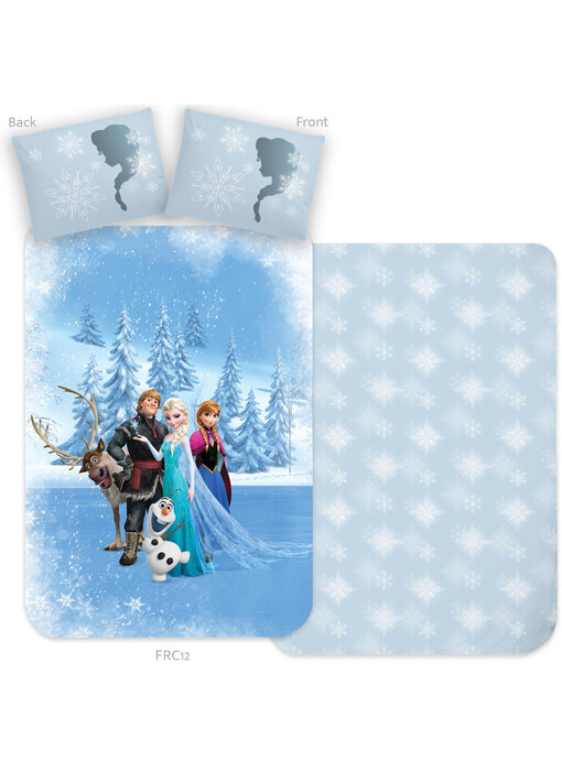 Disney Frozen Bettbezug Familie 140 x 200 cm / 60 x 70 cm Baumwolle