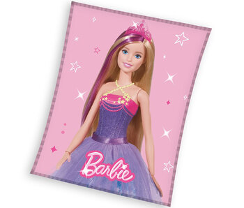 Barbie Couverture polaire Princesse 150 x 200 cm Polyester