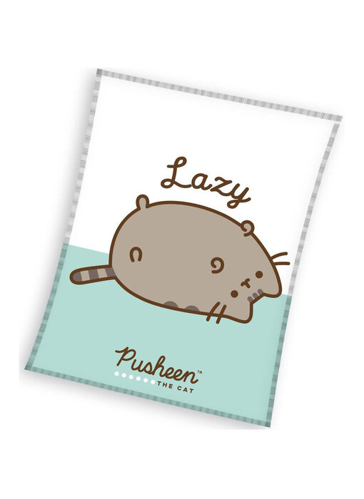 Pusheen Fleece blanket Lazy 130 x 170 cm Polyester