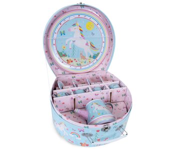 Floss & Rock Tea set Rainbow Fairy 11-piece with music