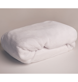 Sweet Home Drap-housse Teddy Polaire, Blanc - 90 x 200 cm - Polyester