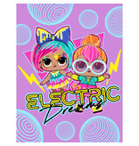 LOL Surprise! Couverture polaire, Electric Dreams - 130 x 170 cm - Polyester