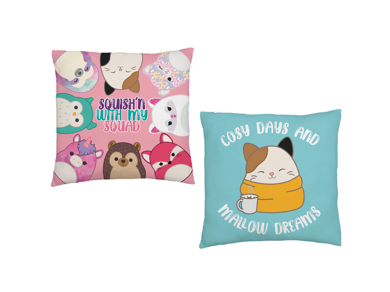 Squishmallows Coussin, Mallow Dreams - 40 x 40 cm - Polyester