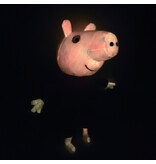 Peppa Pig Knuffel Glow in the Dark - ± 25 cm - Pluche