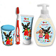 Set Handzeep + Tandenborstel + Tandpasta + Beker