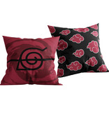 Naruto Coussin décoratif, Red Cloud - 40 x 40 cm - Polyester