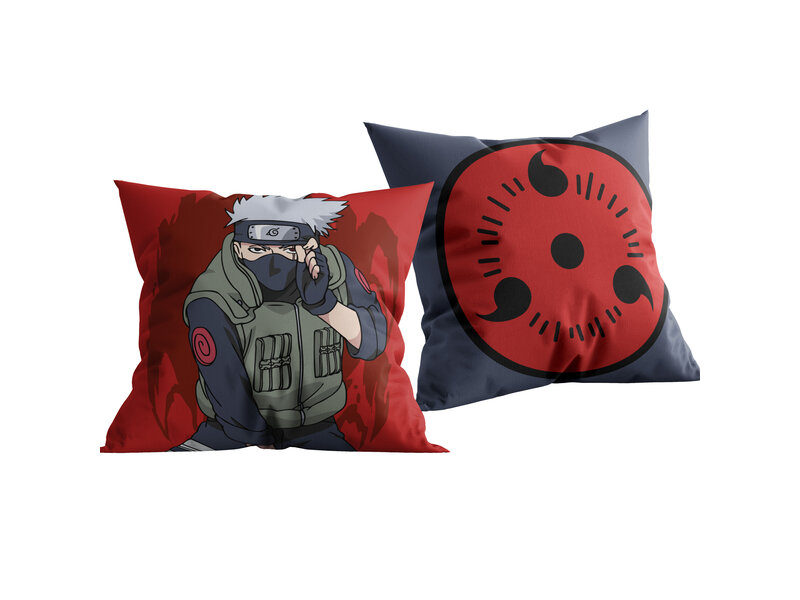 Naruto Coussin décoratif, Cursed Seal - 40 x 40 cm - Polyester