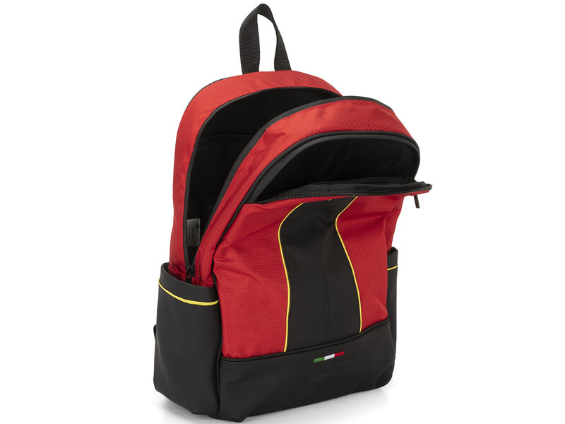 Ferrari Backpack, Cavallino Rampante - 43 x 27 x 11 cm - Polyester