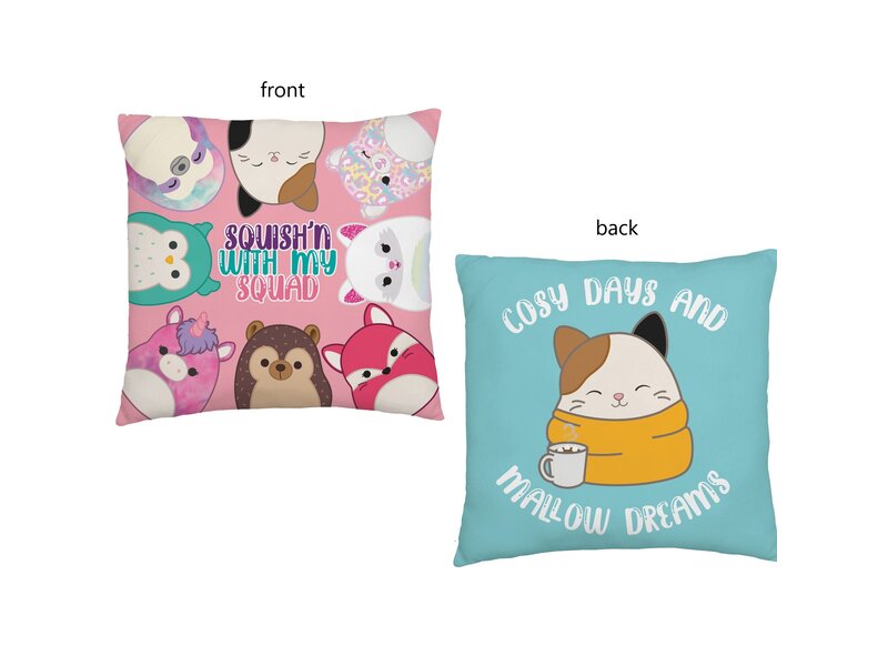 Squishmallows Coussin, Mallow Dreams - 40 x 40 cm - Polyester