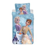 Disney Frozen Duvet cover Snowflake - Single - 140 x 200 cm - Cotton