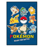 Pokémon Fleecedeken, Battle - 100 x 140 cm - Polyester