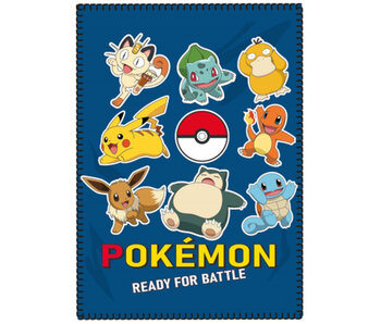 Pokémon Couverture polaire Battle 100 x 140 cm Polyester