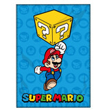 Super Mario Couverture polaire, Block - 100 x 140 cm - Polyester