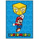 Fleece blanket Block 100 x 140 cm Polyester