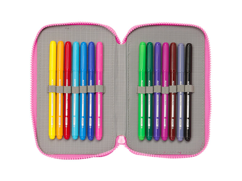 Gevuld Etui, Band Together - 28 st. - 19,5 x 12,5 x 4 cm - Polyester