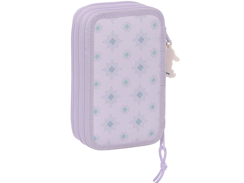 Disney Wish Filled Pouch, Rosas - 36 pieces - 19.5 x 12.5 x 5.5 cm - Polyester