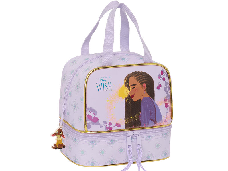 Disney Wish Beauty case, Rosas -20 x 20 x 15 cm - Polyester