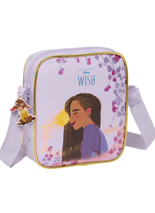 Disney Wish Mini Sac Bandoulière Rosas 18 x 16 cm Polyester