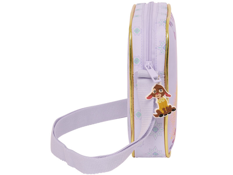 Disney Wish Mini Shoulder Bag, Rosas - 18 x 16 x 4 cm - Polyester