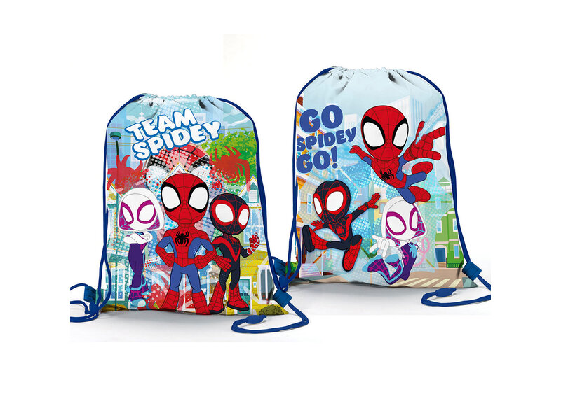 Spidey Gym bag, Go Webs Go - 39 x 31 cm - Polyester