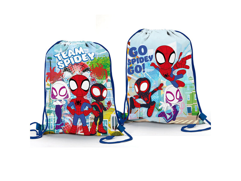 Spidey Sac de sport, Go Webs Go - 39 x 31 cm - Polyester