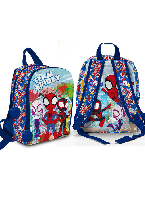 Spidey Toddler backpack Go Webs Go 31 x 25 Polyester