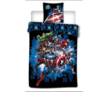 Marvel Avengers Duvet cover Dream Team 140 x 200 + 63 x 63 Polycotton