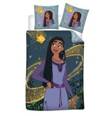 Disney Wish Bettbezug, Star – Einzelbett – 140 x 200 – Polycotton