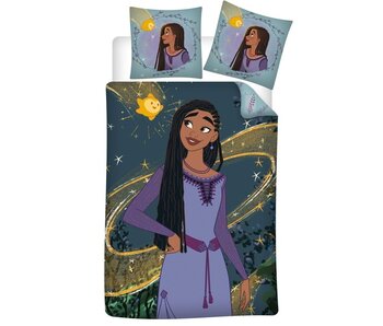 Disney Wish Duvet cover Star 140 x 200 + 63 x 63 Polycotton