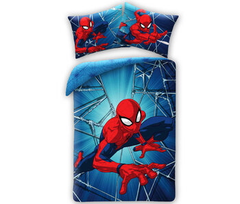 SpiderMan Bettbezug Web 140 x 200 + 70 x 90 cm Baumwolle