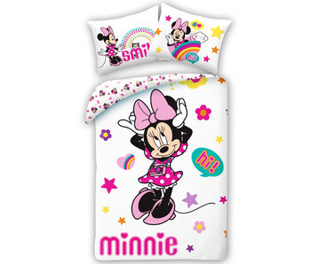 Disney Minnie Mouse Dekbedovertrek Smile 140 x 200 + 70 x 90 cm Katoen