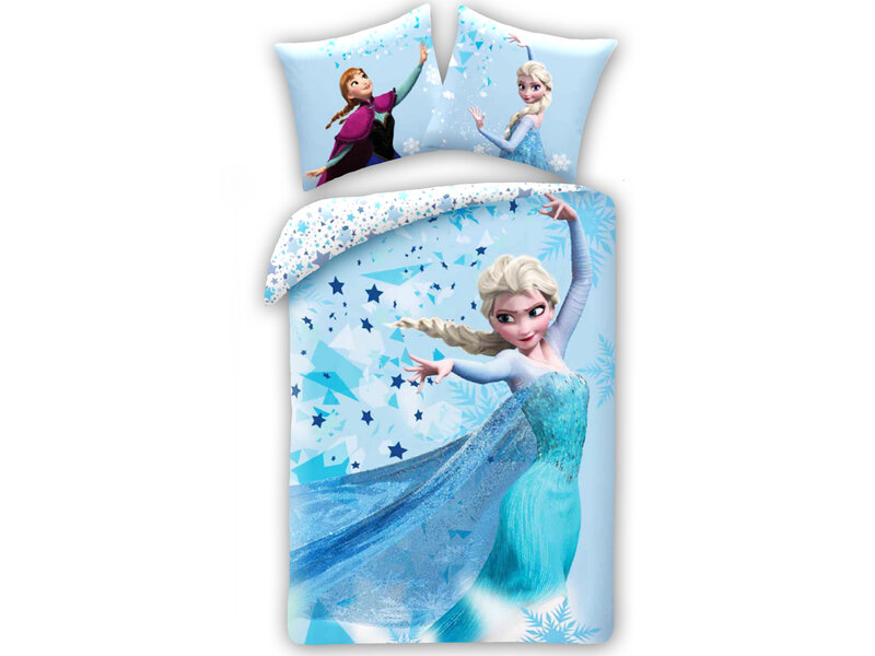 Disney Frozen Bettbezug, Magical – Einzelbett – 140 x 200 cm – Baumwolle