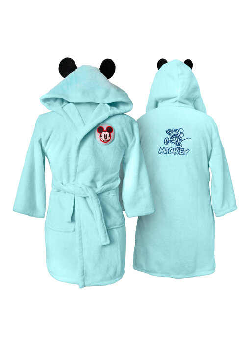 Disney Mickey Mouse Bathrobe Classic 2/4 years 100% Polyester