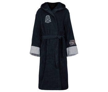 Star Wars Bathrobe Dark Large 100% Cotton