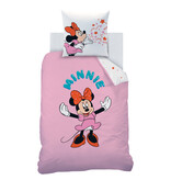 Disney Minnie Mouse Bettbezug Happy – Einzelbett – 140 x 200 cm – Baumwolle