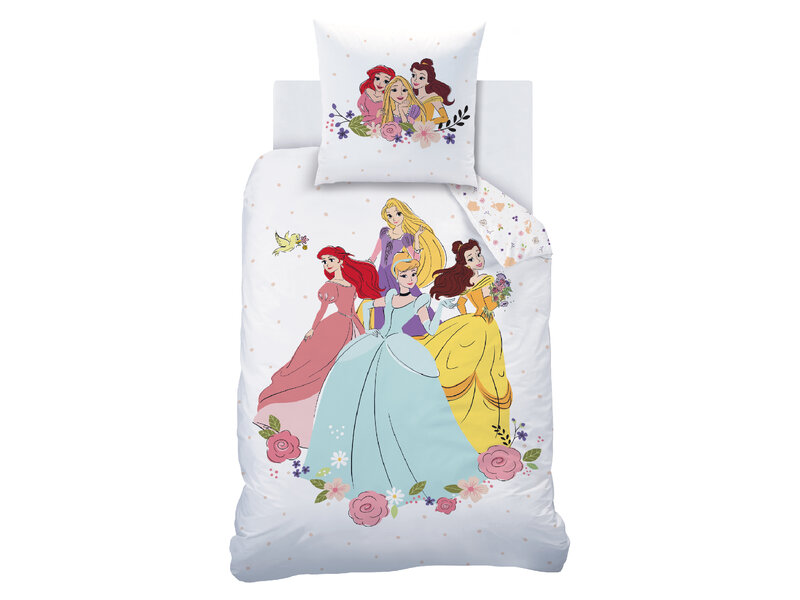 Disney Princess Bettbezug Ball – Einzelbett – 140 x 200 cm – Baumwolle