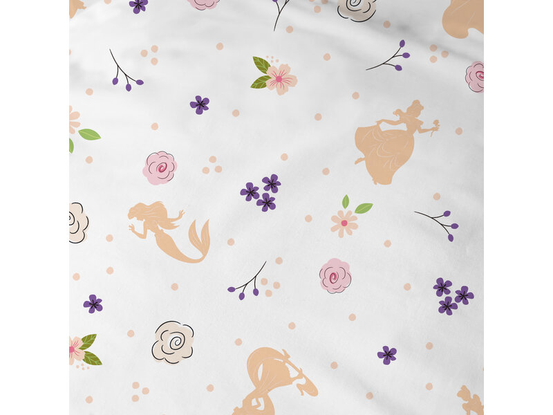 Disney Princess Duvet cover Ball - Single - 140 x 200 cm - Cotton