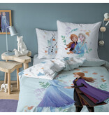 Disney Frozen Bettbezug Sisters – Einzelbett – 140 x 200 cm – Baumwolle