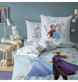 Disney Frozen Housse de couette Sisters - Simple - 140 x 200 cm - Coton