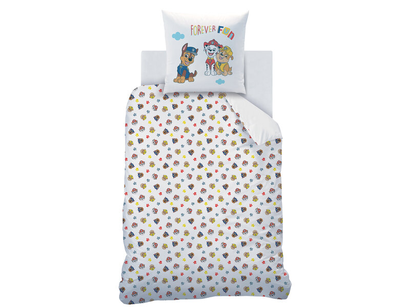 PAW Patrol Bettbezug Happy – Einzelbett – 140 x 200 cm – Baumwolle