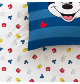 Disney Mickey Mouse Bettbezug Stripes – Einzelbett – 140 x 200 cm – Baumwolle