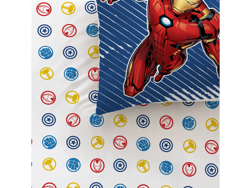 Marvel Avengers Duvet cover Team - Single - 140 x 200 cm - Cotton