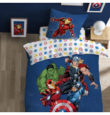 Marvel Avengers Bettbezug Team – Einzelbett – 140 x 200 cm – Baumwolle