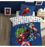 Marvel Avengers Housse de couette Team - Simple - 140 x 200 cm - Coton