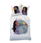 Disney Wish Housse de couette Asha - Simple - 140 x 200 cm - Coton