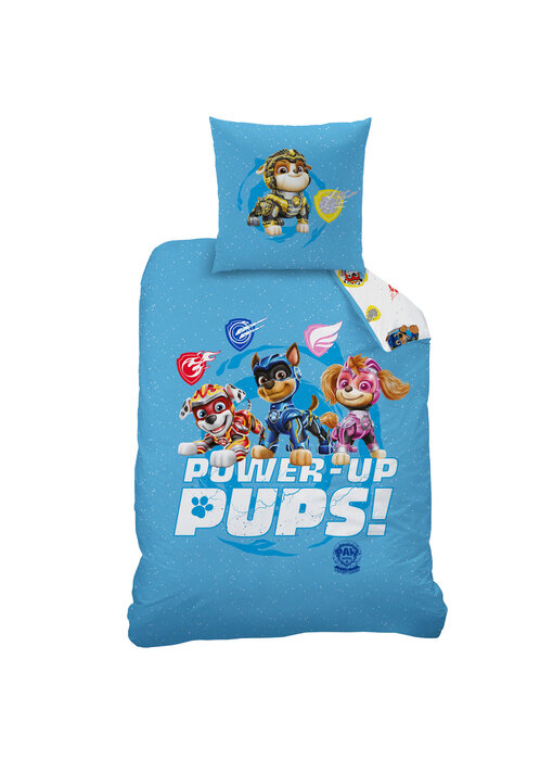 PAW Patrol Duvet cover Power-Up 140 x 200 + 63 x 63 cm Cotton