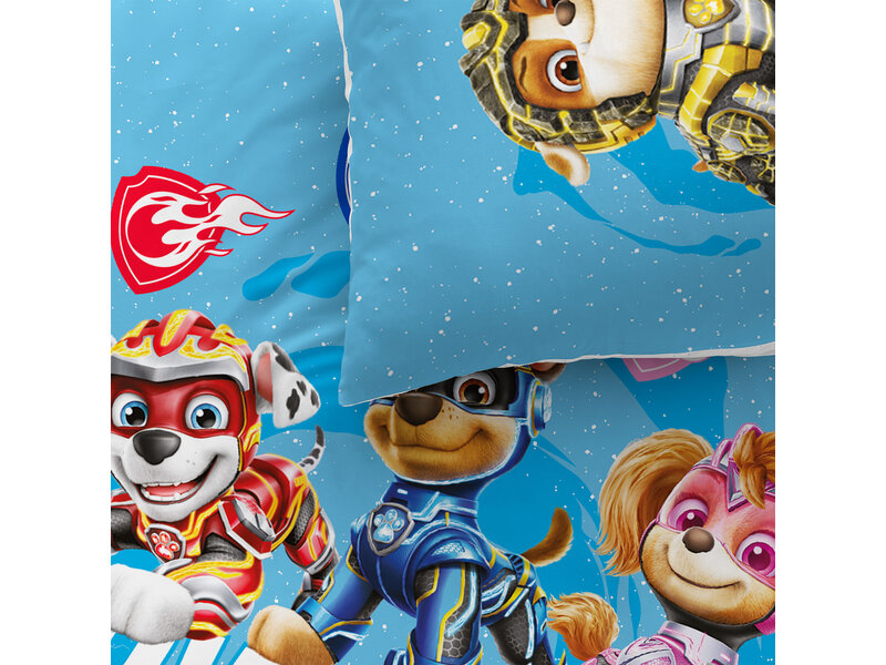 PAW Patrol Bettbezug Power-Up – Einzelbett – 140 x 200 cm – Baumwolle