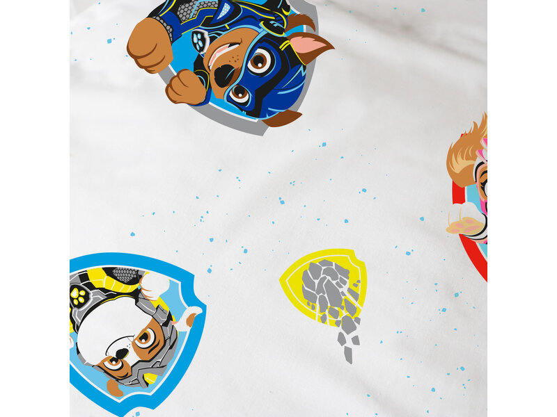 PAW Patrol Bettbezug Power-Up – Einzelbett – 140 x 200 cm – Baumwolle