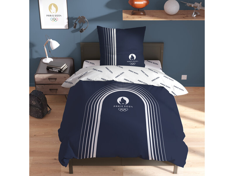 Olympische Spelen Duvet cover, Paris 2024 Essentials - Single - 140 x 200 cm - Cotton